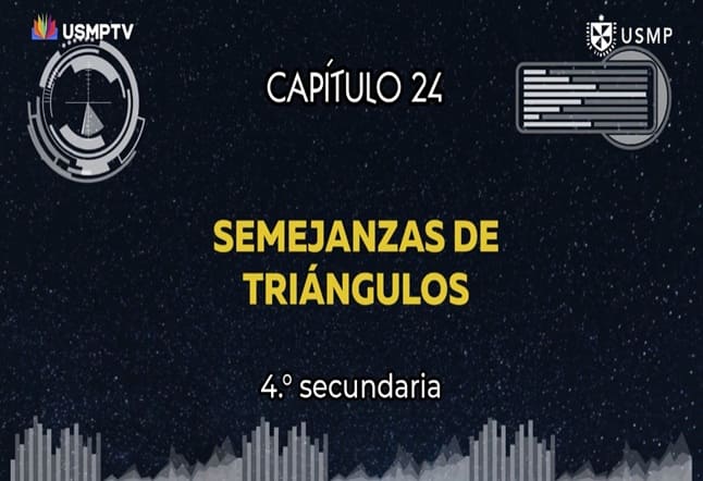 Capítulo N. ° 24 - Semejanzas de Triángulos